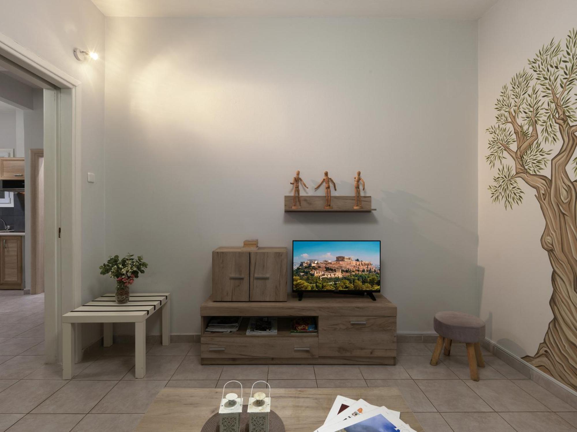 Cozy Athenian One Bd, Pistachio Charm Apartment Bagian luar foto