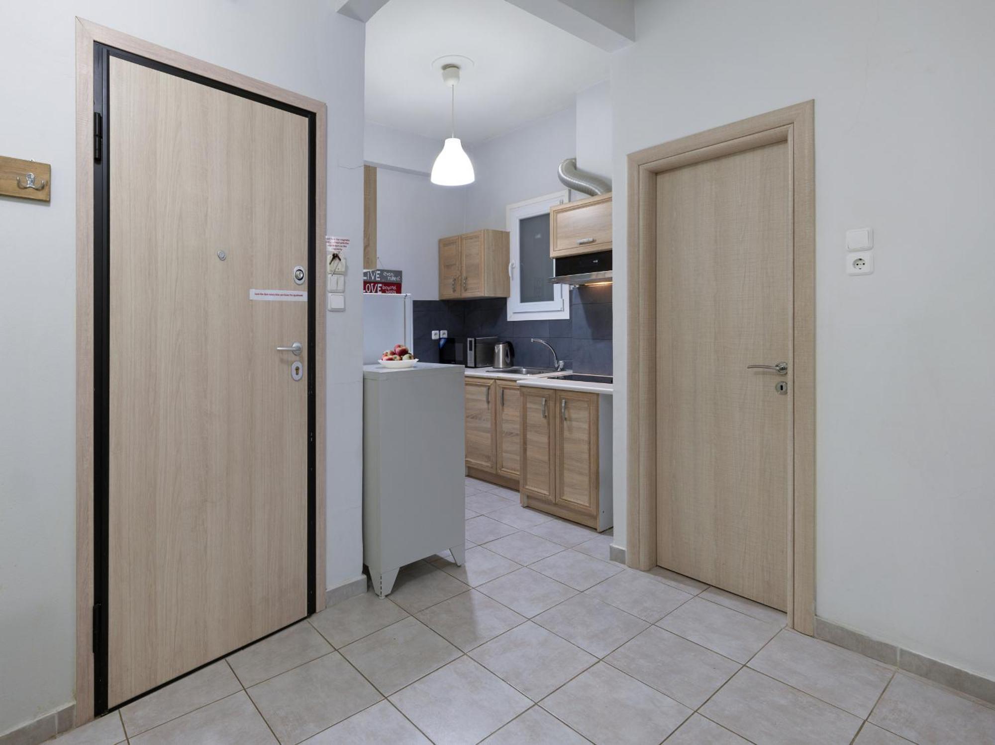 Cozy Athenian One Bd, Pistachio Charm Apartment Bagian luar foto